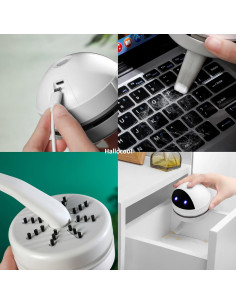 Aspiradora Mini de Escritorio Hallocool USB Portátil 0.17 kg 2