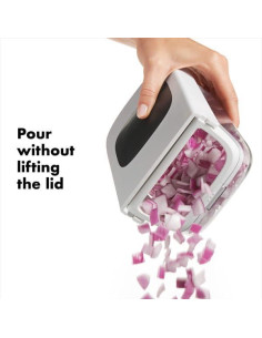 Picador de Verduras OXO Good Grips 590 ml Blanco Manual 2