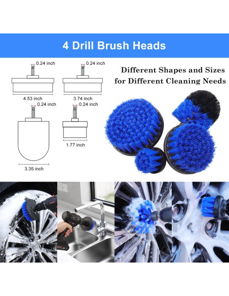 Kit de limpieza de automóviles TTRCB 26 piezas profesional