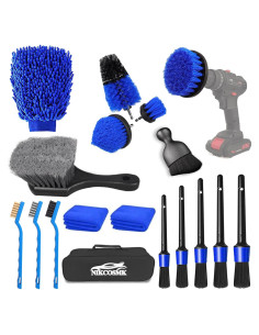 Kit de Limpieza de Autos NIKCOSMK 18 Piezas Profesional