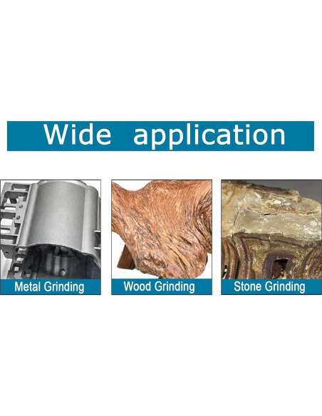 Juego de cepillos de copa de alambre Hiqalty 6,35 cm 2 piezas