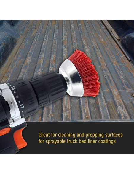 Juego de Cepillos de Copa Abrasivos Dura-Gold 6 Piezas