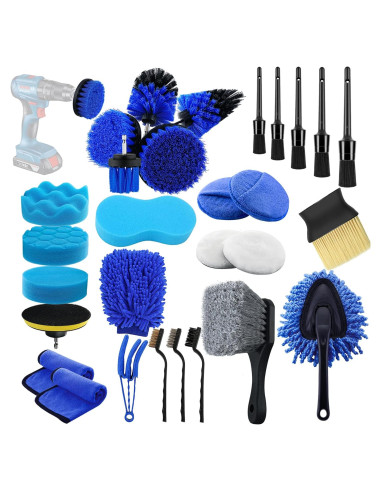 Kit de Detallado de Automóviles 29 Piezas Latamil