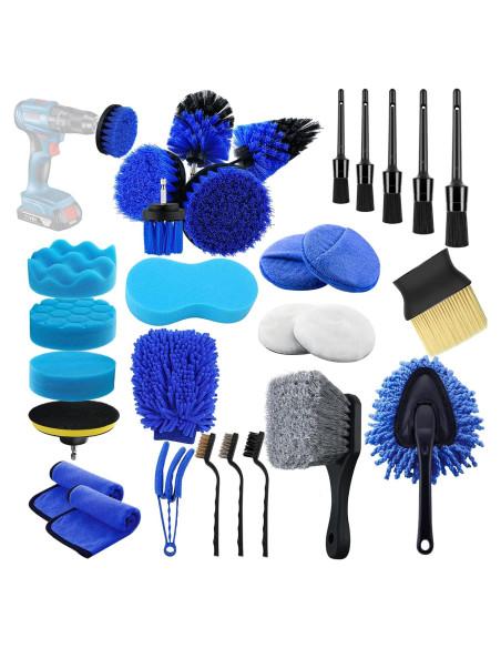 Kit de Detallado de Automóviles 29 Piezas Latamil