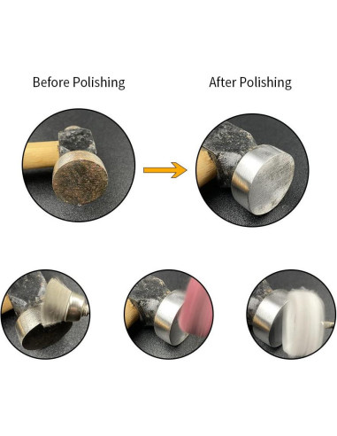 Juego de Ruedas Abrasivas para Taladro PHYHOO 3mm 60 Piezas