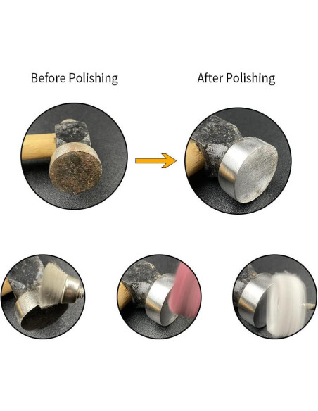 Juego de Ruedas Abrasivas para Taladro PHYHOO 3mm 60 Piezas