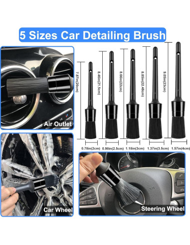 Kit de Detallado de Automóviles 29 Piezas Latamil