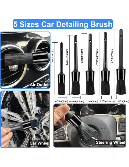 Kit de Detallado de Automóviles 29 Piezas Latamil