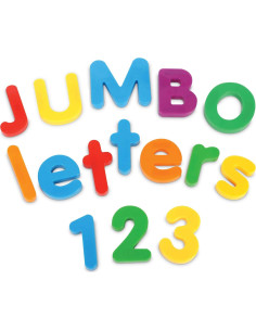 Juego de Letras y Números Magnéticos Jumbo Learning Resources - 116 Piezas 2