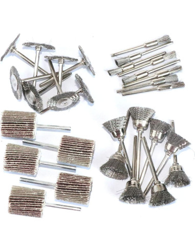 Juego de 69 Piezas Ruedas Abrasivas Yutnqin para Pulido