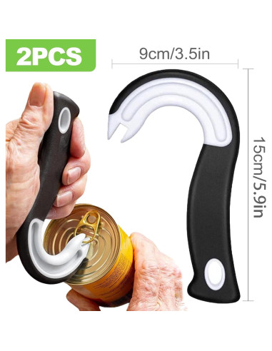 Abridor de Latas CeroDimo Paquete de 2 para Personas Mayores