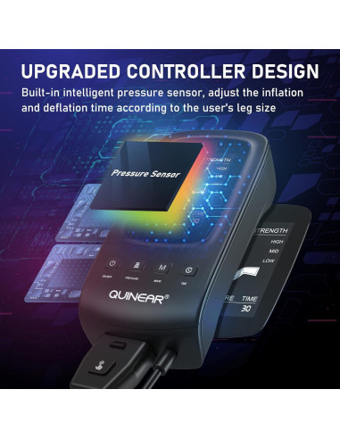 Botas de Compresión de Aire QUINEAR Mediano para Masaje