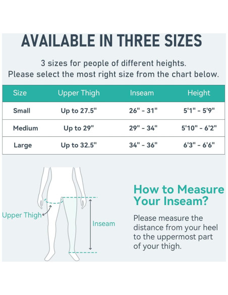 Botas de Compresión de Aire QUINEAR Mediano para Masaje