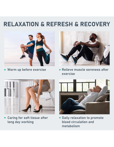 Botas de Compresión de Aire QUINEAR Mediano para Masaje