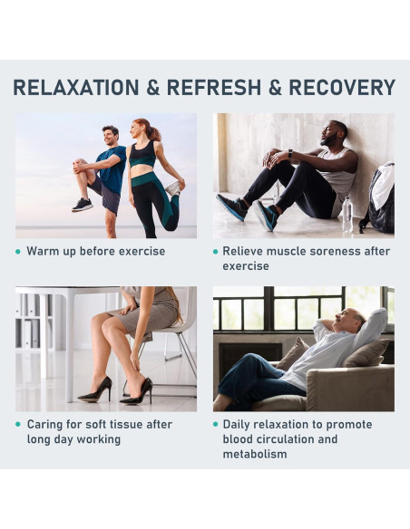 Botas de Compresión de Aire QUINEAR Mediano para Masaje