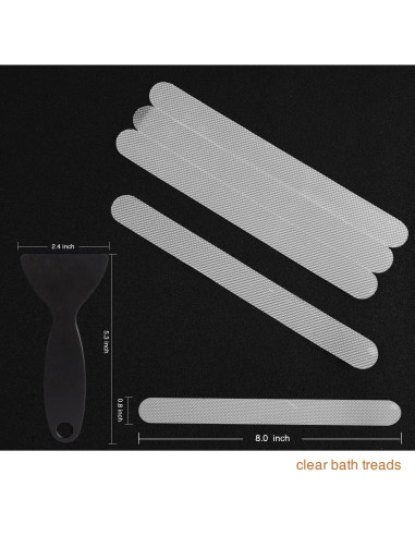 36 Pegatinas Antideslizantes Secopad para Baño 20x2cm