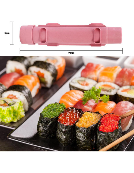 Bazooka de Sushi Anasha Rosa - Fabricante de Sushi DIY