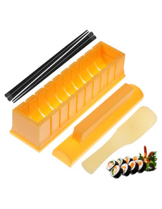 Kit de Hacer Sushi Hemoton 4 Piezas con Palillos