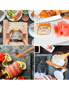 Kit de Hacer Sushi TIMDAM 15 Piezas para Principiantes 2
