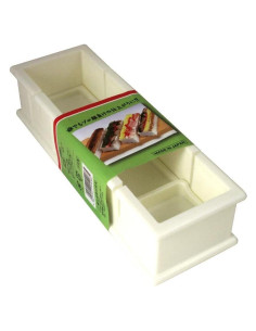 Molde de Sushi Japonés JapanBargain Oshizushi Hako 5 Cortes