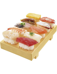 Molde de Sushi Akebono Sangyo CH-2011 20x12.2 cm Hecho en Japón 2