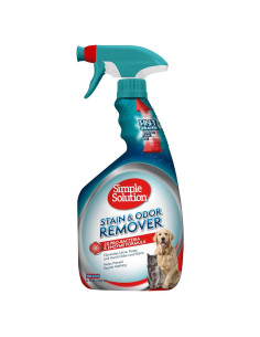 Eliminador de Manchas y Olores Simple Solution 0.95L para Mascotas
