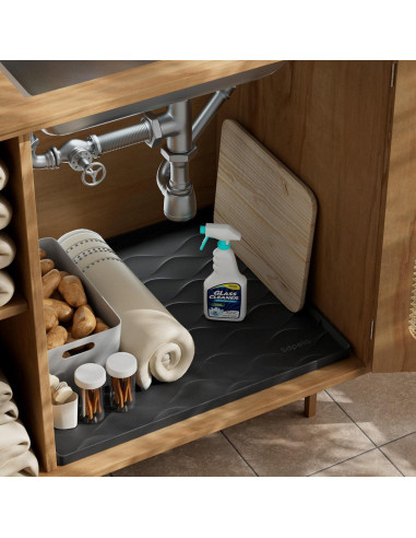 Alfombrilla Impermeable Sdpeia 55,88 x 63,5 cm para Fregadero