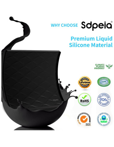 Alfombrilla Impermeable Sdpeia 55,88 x 63,5 cm para Fregadero