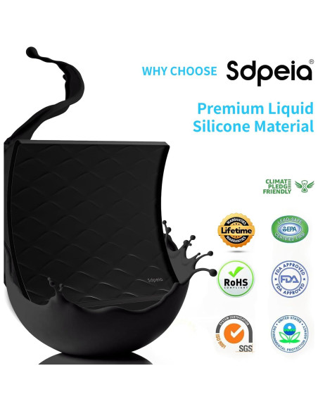 Alfombrilla Impermeable Sdpeia 55,88 x 63,5 cm para Fregadero