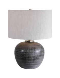 Lámpara de Mesa Uttermost Mikkel Cerámica 40.64x55.24 cm 2