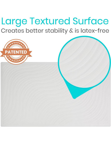 Alfombrilla de baño antideslizante Vive XL 71x40 cm con ventosas