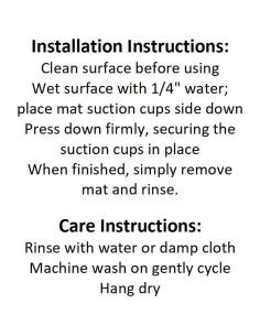 Alfombrilla de Baño Antideslizante Elaine Karen 91x43 cm Blanca 2