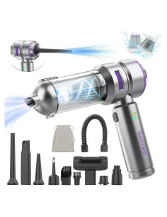 Aspiradora Inalámbrica GenTant VC003 2 en 1 Alta Potencia