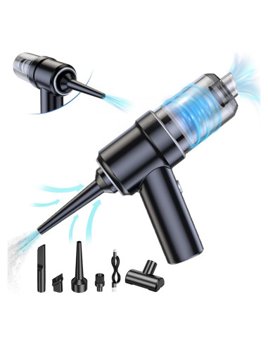 Aspiradora de Mano ToMaFu xixic09 9000PA Portátil Negra