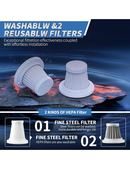 Aspiradora de Mano ToMaFu xixic09 9000PA Portátil Negra