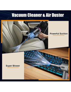 Aspiradora de Mano Inalámbrica Hayousui KVC07 7000Pa 3 en 1 2