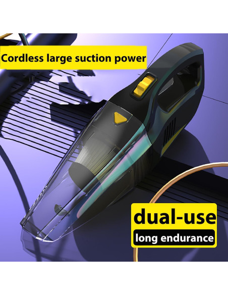 Aspiradora de Mano Inalámbrica AZK 120W HEPA 2000mAh 25min