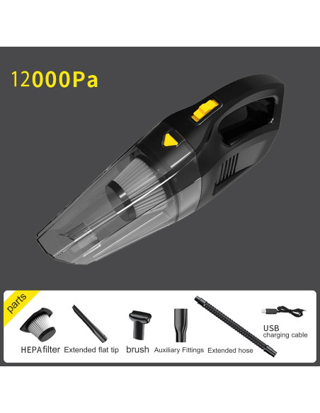 Aspiradora de Mano Inalámbrica AZK 120W HEPA 2000mAh 25min