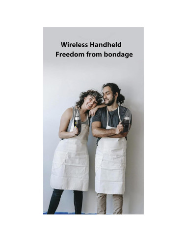 Aspiradora de Mano Inalámbrica AZK 120W HEPA 2000mAh 25min