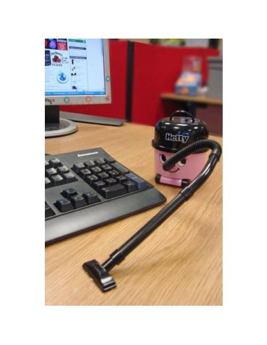 Aspiradora de Escritorio Hetty Hoover Paladone Rosa