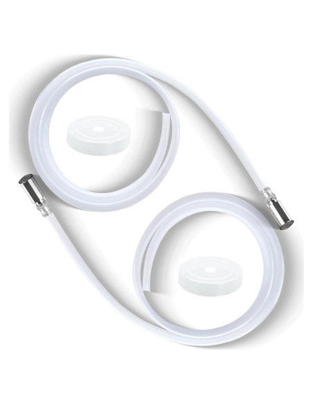 2 Mangueras de Silicona Grado Alimenticio 100,58 cm Ayzsdnh