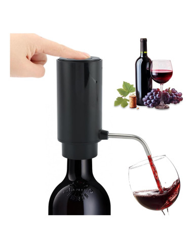 Dispensador de Vino Eléctrico Ranjaner Recargable USB 12cm