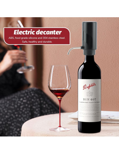 Dispensador de Vino Eléctrico Ranjaner Recargable USB 12cm