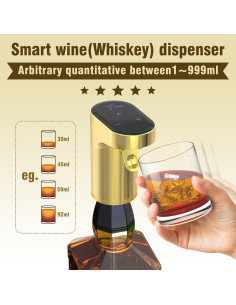 Dispensador Eléctrico de Vino Redsack 999ml con Tarjeta Papá 2
