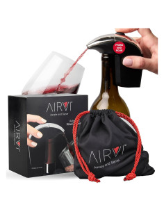 Dispensador de Vino Automático AirVi Plata - Sin Derrames
