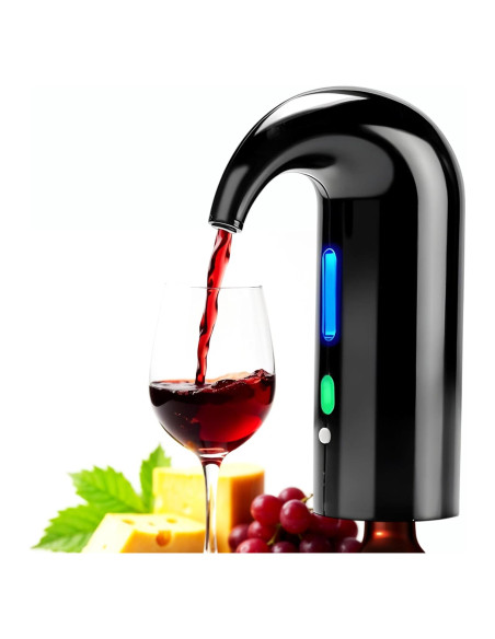 Decantador de Vino Eléctrico Genérico - Aerador USB 448g