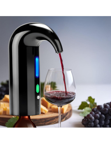 Decantador de Vino Eléctrico Genérico - Aerador USB 448g