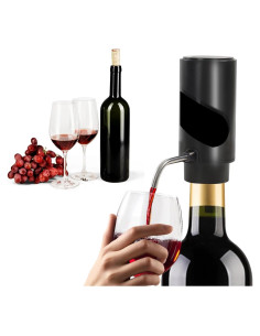 Decantador de vino eléctrico Zividodo 500ml/min con aireador