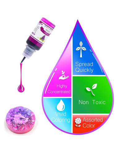 Juego de Tintas de Alcohol DecorRom - 24 Colores 10ml