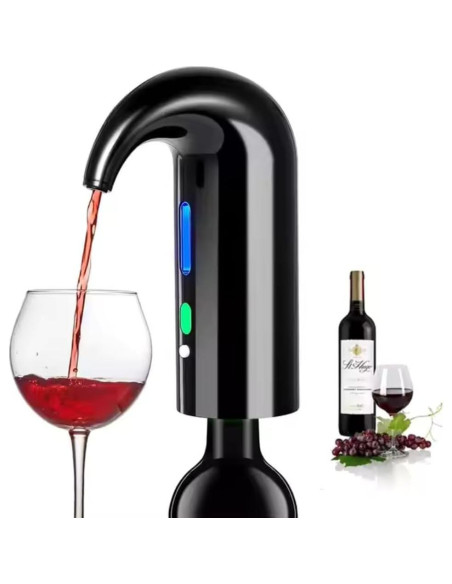 Decantador de Vino Eléctrico Genérico - Aerador USB 448g